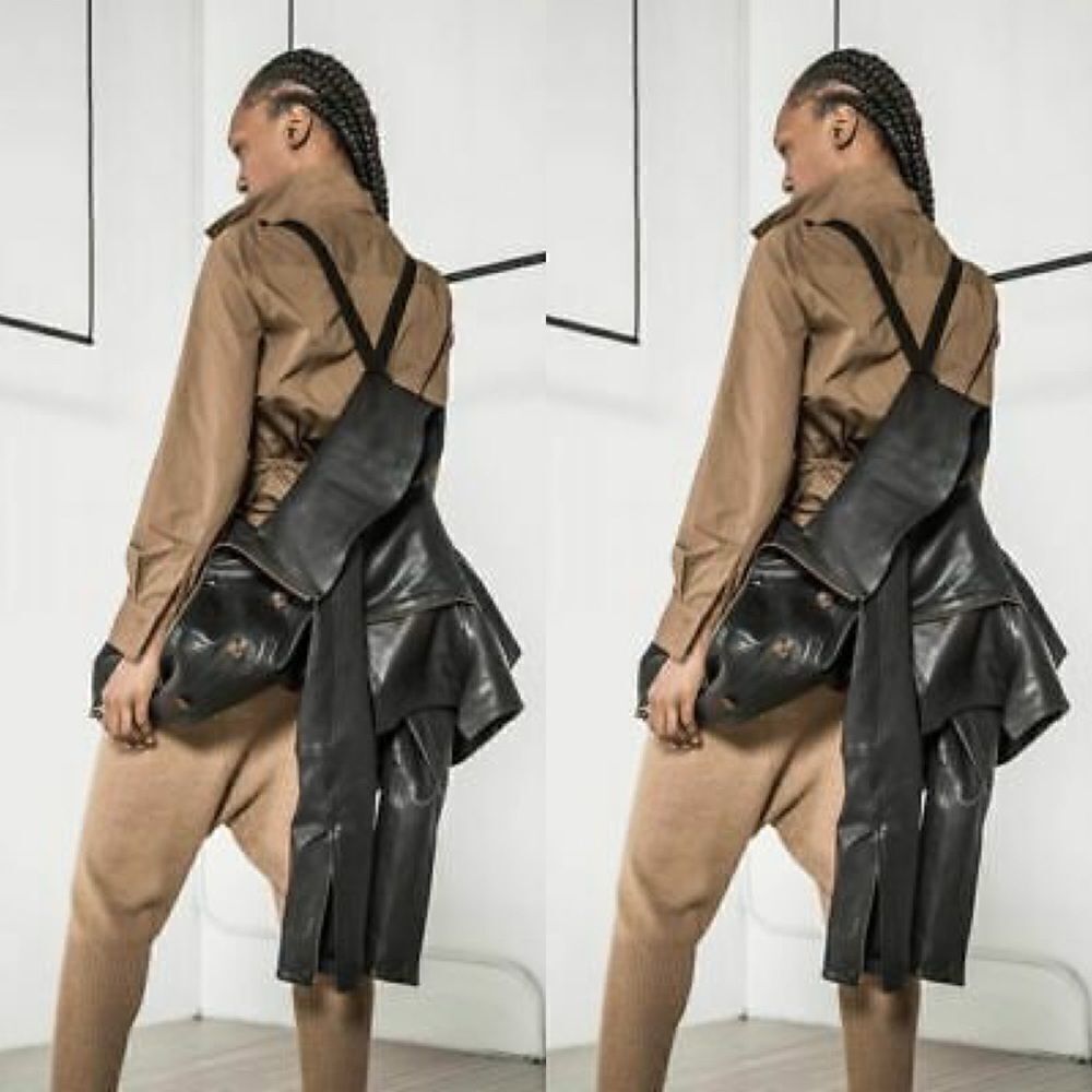 Nicholas K Leather Jacket Army